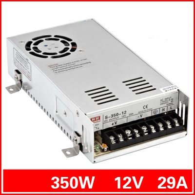 12v 29a 350w switching power supply driver for led strip ac 110-230v input to dc 12v