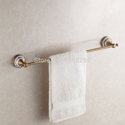 (60cm)single towel bar,towel holder,solid brass made,antique finish, bath products,bathroom accessories hj-1810