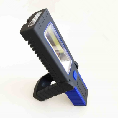led flashlight work light camping outdoor lamp with built-in magnet and hook