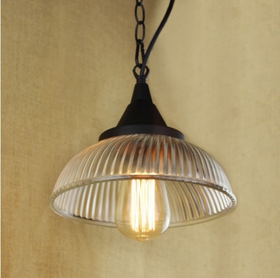 loft style edison vintage american industrial pendant lights lamp for dinning room,clear glass lampshade,e27*1 blub included ac