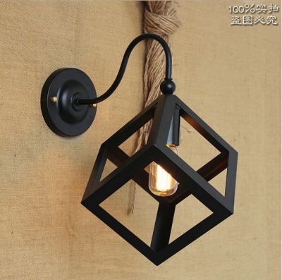 retro america rh loft style vintage industrial lamp wall lights edison wall sconce lamparas de pared,for home lighting