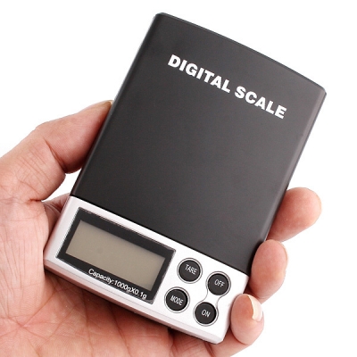 1000g x 0.1g lcd display mini electronic digital jewelry pocket scale balance weight weighing scale