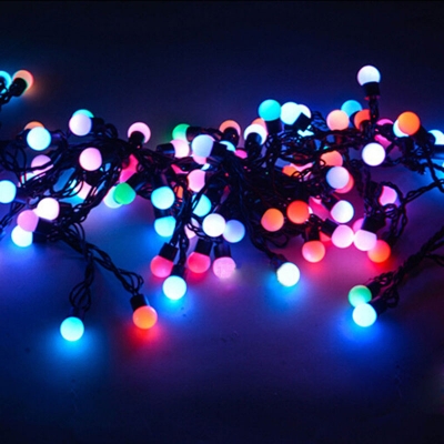 5m ball bulb led twinkle lights,for iuminaria wedding decoration fairy lights christmas