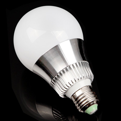 5pcs/lots new e27 led lamp bulb 5w ac85-265v 450lm warm white/white lamps for home