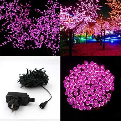 green cable 11.5m 100 led string lights led fairy lights ideal for christmas trees xmas party wedding decoration