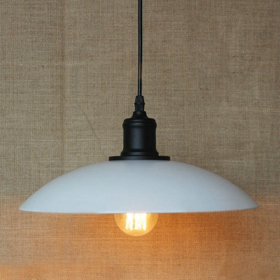 vintage country loft industrial edison pendant light black/white for living room dining room ac 90-260v