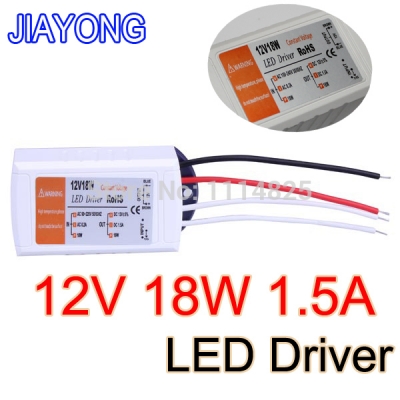 12v 1.5a 18w power supply ac/dc adapter transformers switch for led strip rgb ceiling light bulb driver power supply 100-240v ac