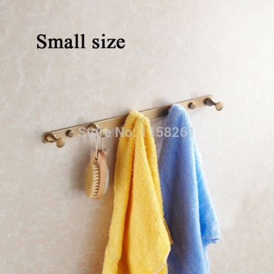 5hooks robe hook,clothes hook,solid brass construction with antique finish,bathroom hardware,home decoration hj-913f-5