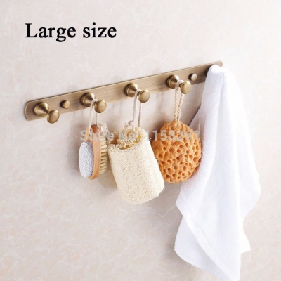 6hooks modern style robe hook,clothes hook,solid brass construction antique finish,bathroom products,bath accessories hj-913f-6
