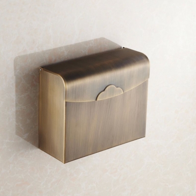 antique bronze finish paper holder/roll holder/tissue holder,stainless steel construction bathroom accessories hj-130f