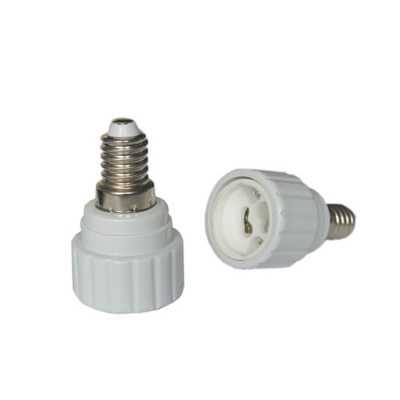 e14 to gu10 base led halogen light lamp bulb adapter converter base socket