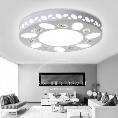 household luminaria teto led ceiling lights,dia 45cm 30w indoor lighting fixtures round lamps for bedroom living room children