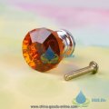 linneaenjoy 1pc 26mm crystal cupboard drawer diamond shape cabinet knob pull handle #04 worldwide