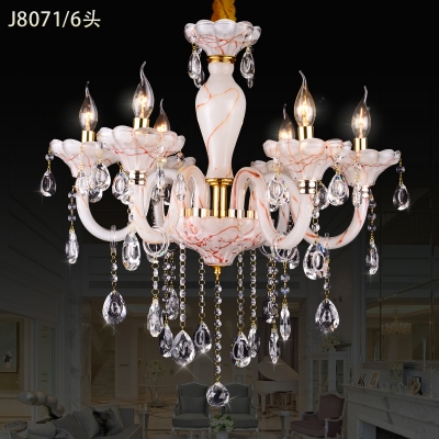 modern led white chandelier k9 crystal chandeliers lighting fixtures kronleuchter for dining lamp lustre luminaire light