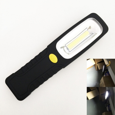 new super bright usb charging led flashlight torch work stand light magnetic+hook +mobile power for your phone outdoor