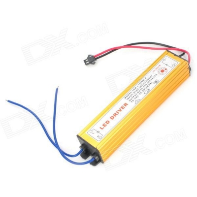 waterproof 25w 320ma led power supply constant current source led driver - yellow (ac 85~265v)