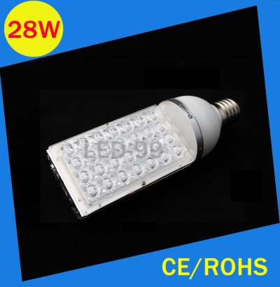 e40 28w led street light high power road lamp ac100~240v 28w garden lighting source road lighting lamps