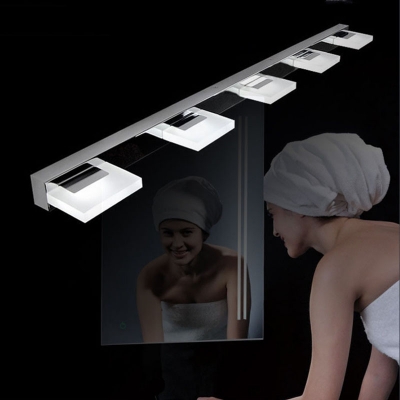 favorable 970mm adjustable bathroom wall light, 85-265v 15w led waterproof mirror lamp bedroom makeup lighting