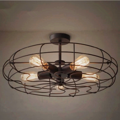 loft american personality lamp rh vintage fan ceiling light