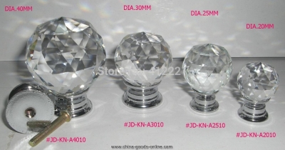 mixed crystal ball cut faces pull handle knob in silver for furniture drawer cabinet cupboard wardrobe dresser