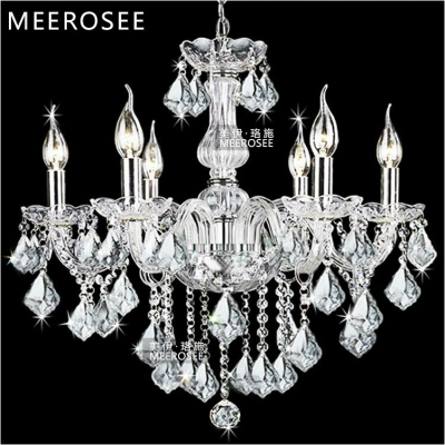 modern crystal chandelier lights glass chandelier lamp cristal pendants e14/e12 light holder lusters 110-220v light fixtures
