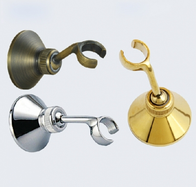 silver golden antique brass shower holder
