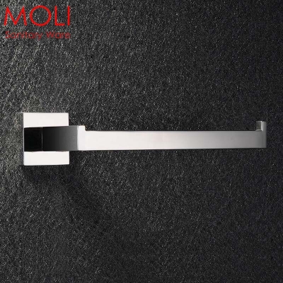 stainless steel bathroom towel holder square polished bath holders for towel bathroom accessories