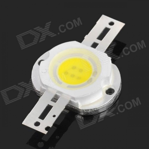 10pcs/lot diy 5w 500lm high power integrated cob led chip beads module emitter diode