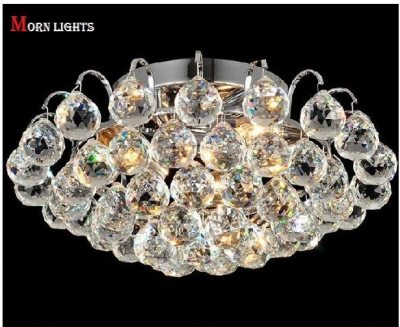 40cm diameter luxury crystal living room lamp fashion crystal ceiling light k9 crystal lamp bedroom lamp modern ceiling light