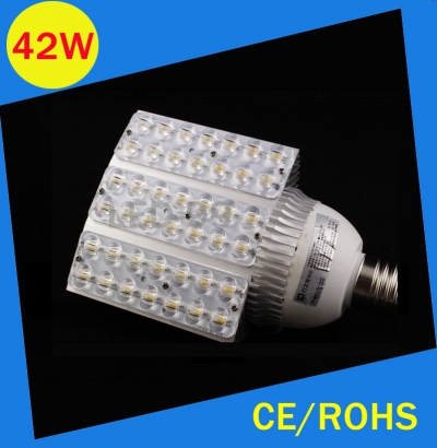 e40 e27 42w led street light high power road lamp ac100~240v 42w road lighting lamps garden lighting source