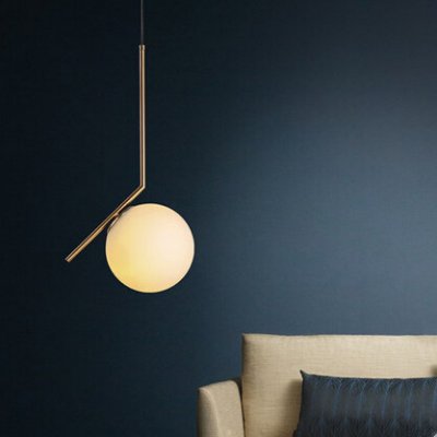 modern minimalist creative led pendant lights northern europe simple hanging lamp for bar home lighting plated bulb