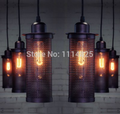 single head personality industrial lighting counter lamps vintage pendant lights pendant lamp ac 110v / ac 220v