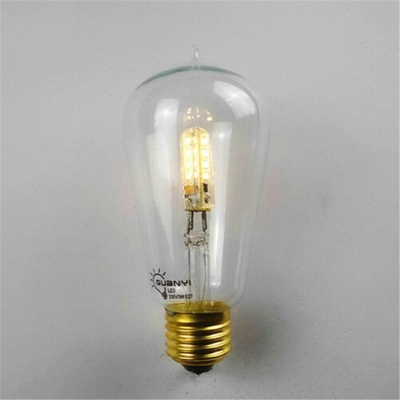 4pcs/lot 2014 new led bulb 110v 220v e27 3w edison bulb 3528 smd warm white led chandelier light edison light bulb