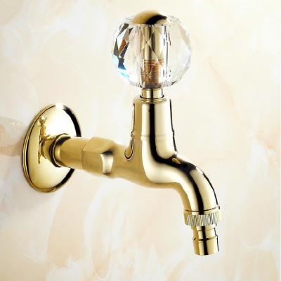 crystal handle brass wall mounted washing machine faucet bathroom corner faucet outdoor garden faucet 9404k [washing-machine-faucet-taps-8790]