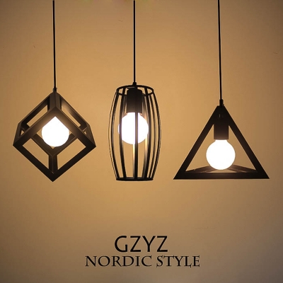 loft style decorative cages wrought iron lights foscarini hanging lamp scandinavian pendant lights minimalist home lighting luz