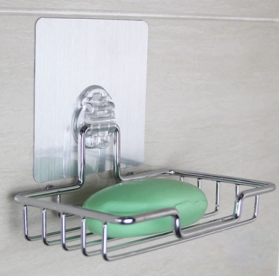 stainless steel wall soap dish, soap holder