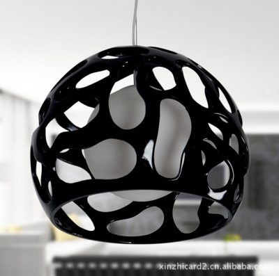 sumtp design three-dimensional moon footprint resin pendant hollow lighting