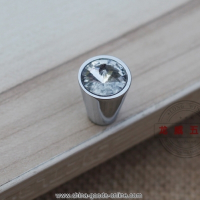 10pcs /lot 16mm k9 crystal zinc alloy cabinet cupboard drawer knobs pulls crystal cabinet handle dresser knob pulls fashion