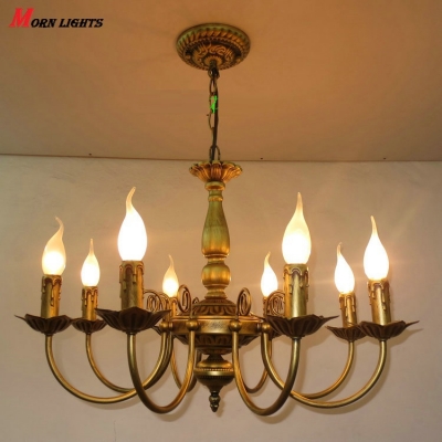 antique iron chandelier lighting iron chandelier bronze light living room bed room lamp iron chandelier light