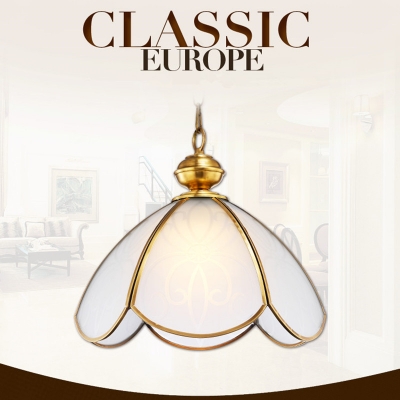 dia29cm hallway frosted glass copper chain pendant light simple led hanging light europe 1 head suspended lamp