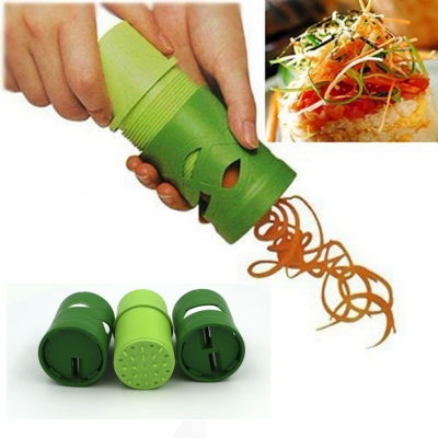 new vegetable food chopper spiral veggie spiral cutter slicers kitchen aid tool garnish salad peeler graters