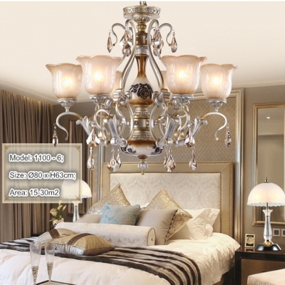 2015 european royal luxury painted resin k9 crystal chandelier american frosted lampshades metal arms elegant led chandeliers