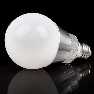 2pcs/lots new e27 led lamp bulb 5w ac85-265v 450lm warm white/white lamps for home