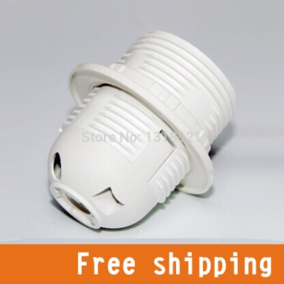 e27 led plastic lamp holder e27 converter edison screw light bulb socket holde