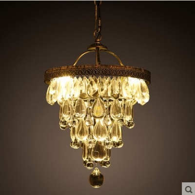luminaire led vintage crystal pendant light with 4 lights indoor lighting,lustre cristal sala teto