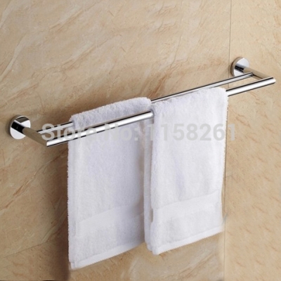 (60cm)double towel bartowel holder,solid brass madechrome finished, bathroom products,bathroom accessories fm-3624d