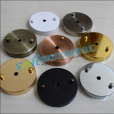 ceiling light wall light ceiling bases accessorie canopy cover base round pendant lamp ceiling plate lamps 100mm