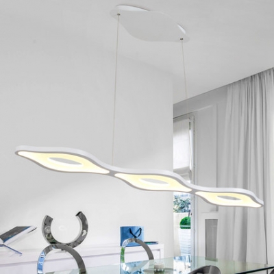 modern pendant lights for living room dining room 120cm acrylic aluminum body led lighting ceiling lamp fixtures