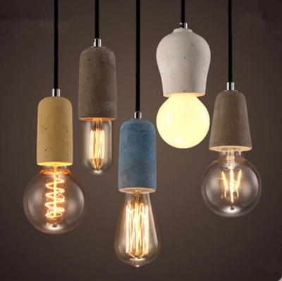 resin retro loft style vintage industrial lighting pendant lights hanging lamps fixtures for dinning room,lamparas conlgantes