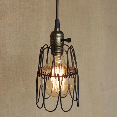 vintage country loft industrial style edison pendant light for living room bedroom restaurant parlor ac 90-260v